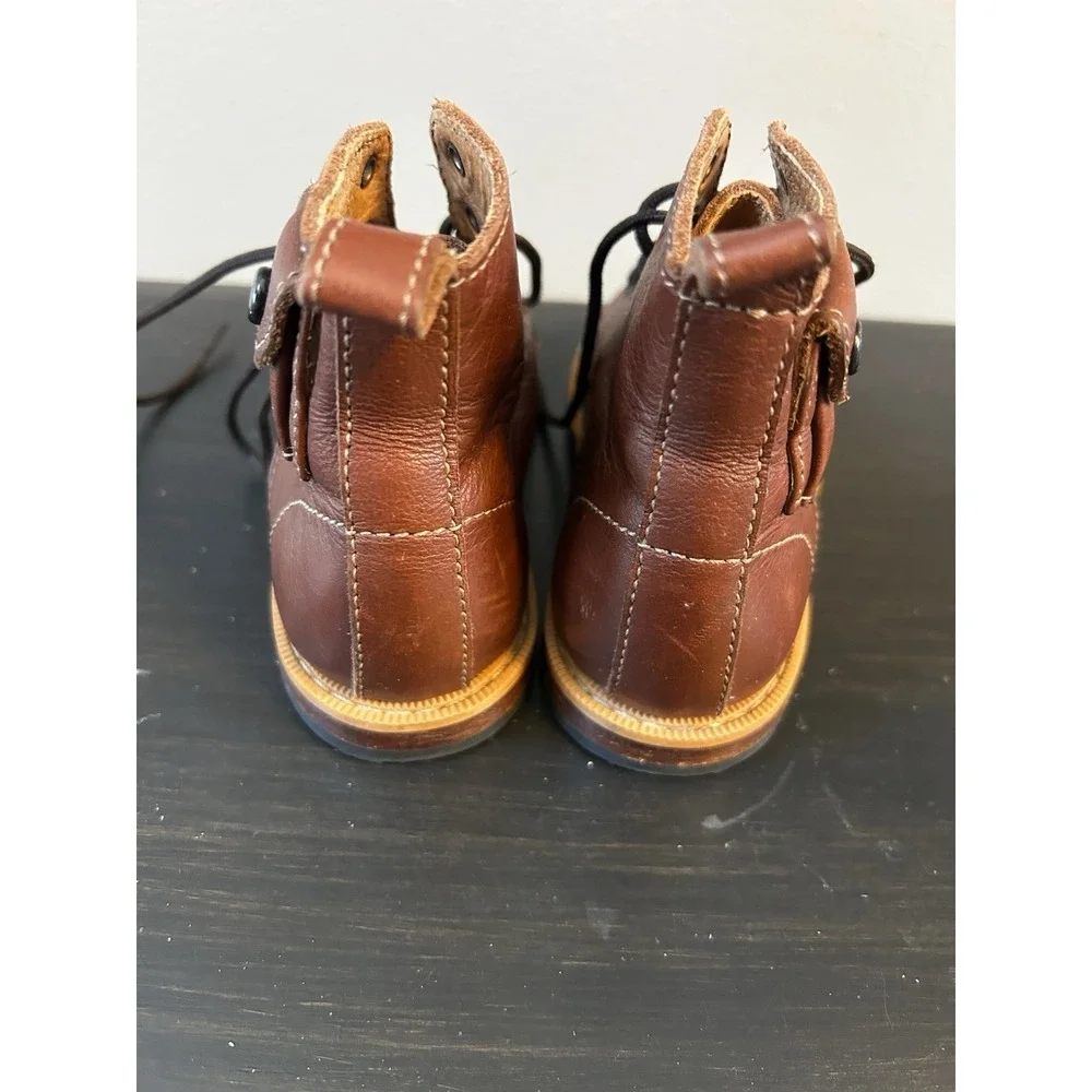 Mikoleon Heirloom Classic Leather Boots Luxe Tan Size Youth Euro 26 US‎ 9.5